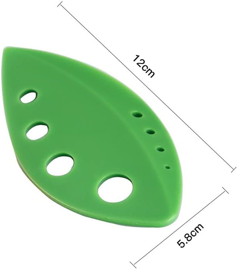 klarako 3 Pieces Safety Herb Stripper Gadget Leaf Remover Plastic Edge Vegetables Leaf Separator Herb Stripping Tool Suitable for Parsley, Basil, Rosemary, Thyme, Tarragon - Image 2