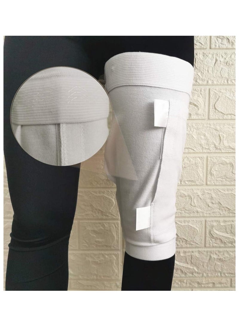 Urinary Leg Bag Holder for Incontinence Patient, Catheter Holder, Sleeves Urine Thigh Foley Drainage Stabilization Device, Cover (M) - Image 4