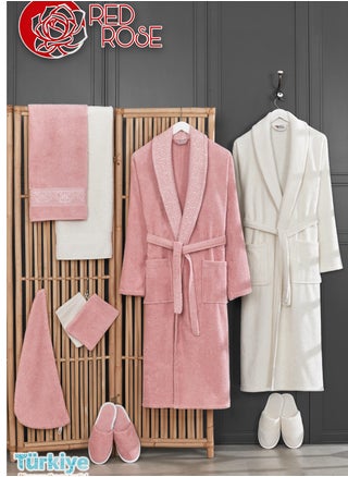Pink/white