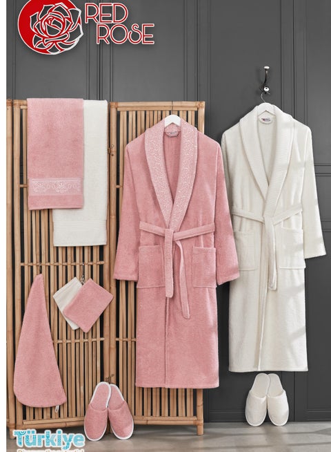 طقم روب حمام تركي عصري مكون من 11 قطعة: تجربة فاخرة للراحة والأناقة