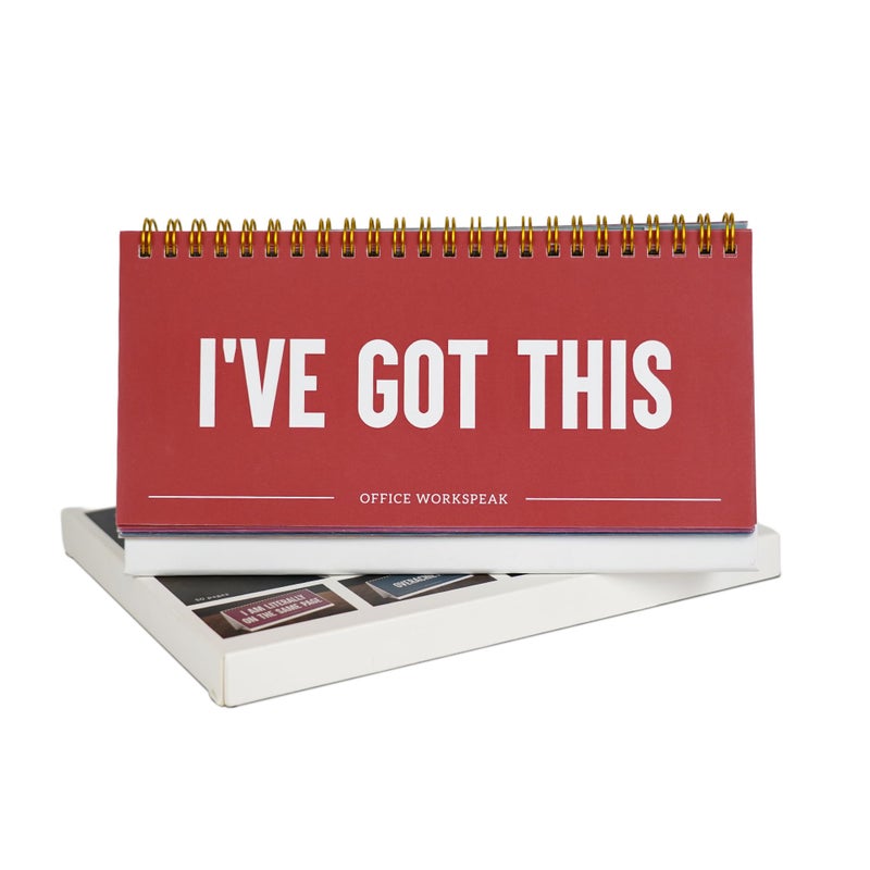 YOBRO Office Gifts for Coworkers Funny Desk Signs 50 Funny Messages Desktop Flip Book Daily Mood Flip Sign Funny Desk Decor Work Desktop Accessories - Image 4