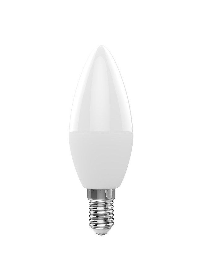 Generic - WiFi Smart Bulb RGB+W+C LED Candle Bulb 5W E14 Dimmable Light Phone APP SmartLife/Tuya Remote Control Compatible with Alexa Google Home for Voice Control, 3 pack - Image 1