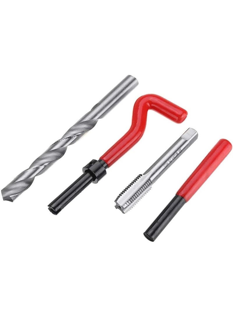 GGOOT DIY & Tools/Hardware 25pcs M12 Thread Repair Tool Kit for Restoring Damaged Threads Spanner Wrench Twist Drill Bit Kit - Image 5