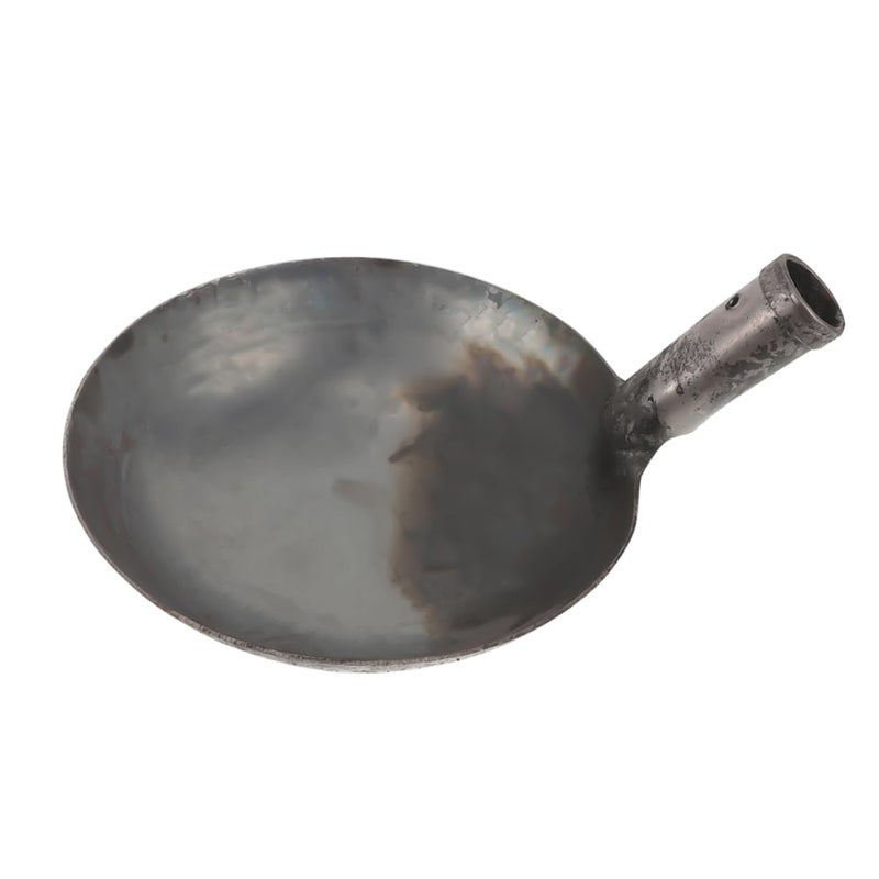 Iron Water Scoop Spoon Long Handle Garden Ladle for Drainage Cleaning Mud Sludge - Image 2