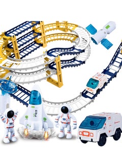 Generic Railcar,Space Orbit Set,Exciting Toy for Boys and Girls,The to Stimulate Imagination and Have Fun with Spaceships  - Image 2