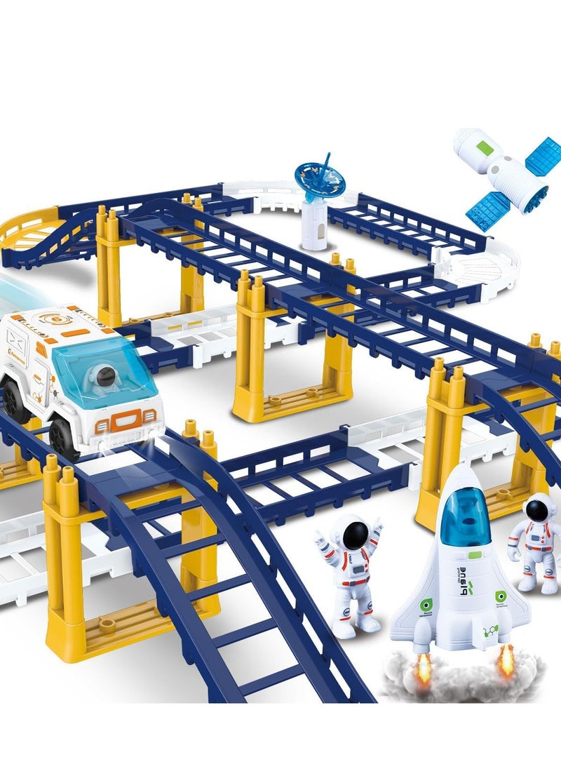 Generic - Railcar,Space Orbit Set,Exciting Toy for Boys and Girls,The to Stimulate Imagination and Have Fun with Spaceships - Image 1