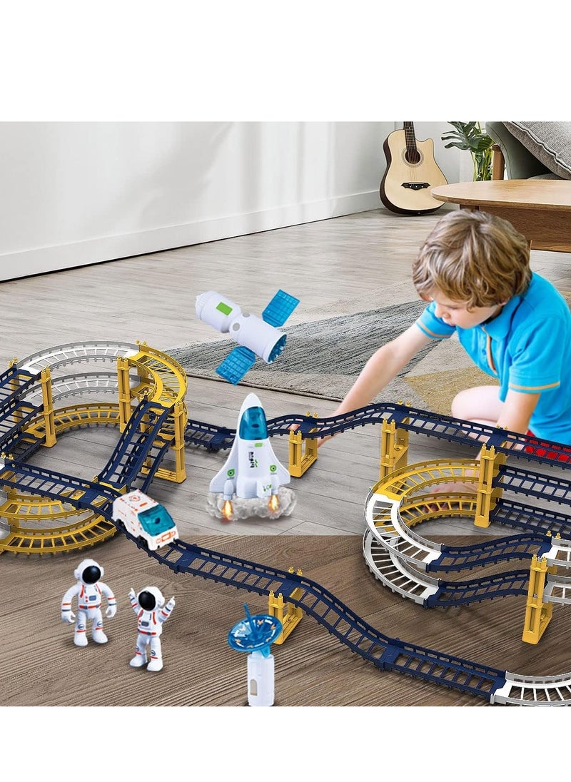 Generic - Railcar,Space Orbit Set,Exciting Toy for Boys and Girls,The to Stimulate Imagination and Have Fun with Spaceships - Image 1
