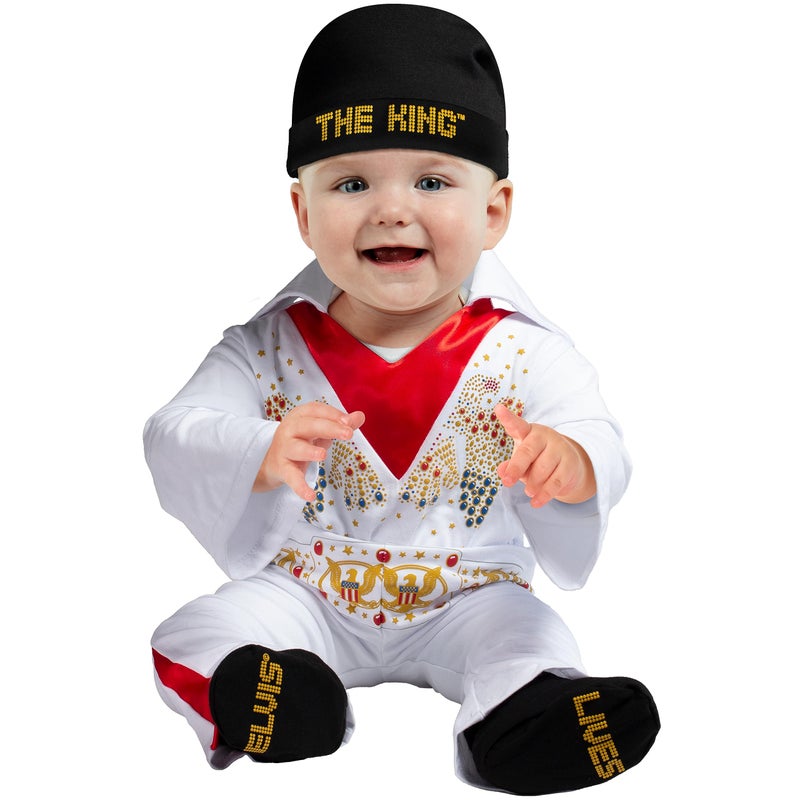 Rubies Elvis Presley: Elvis Presley Costume for Babies, Boy's 6 Months - Image 1