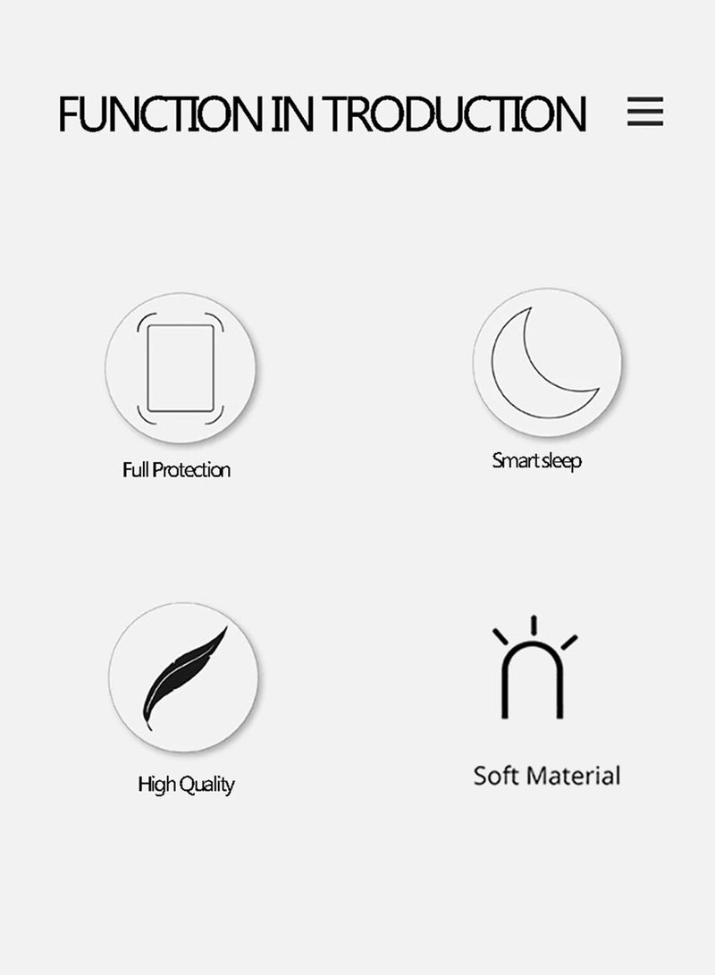 OMAKER حافظة ذكية قابلة للطي من الجلد عالي الجودة تغطي بالكامل مع قاعدة مغناطيسية لجهاز Honor Pad 10 12.1 بوصة 2025 - بنفسجي - Image 5