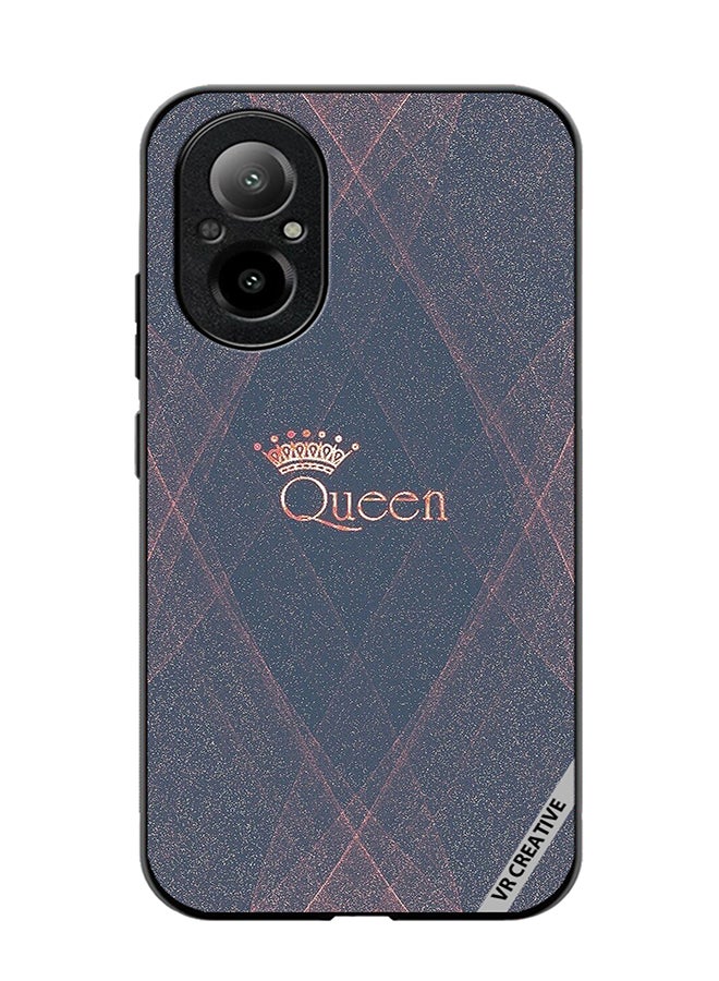 VR CREATIVE Protective Case Cover For Realme C67 4G Queen Design Multicolour - Image 1