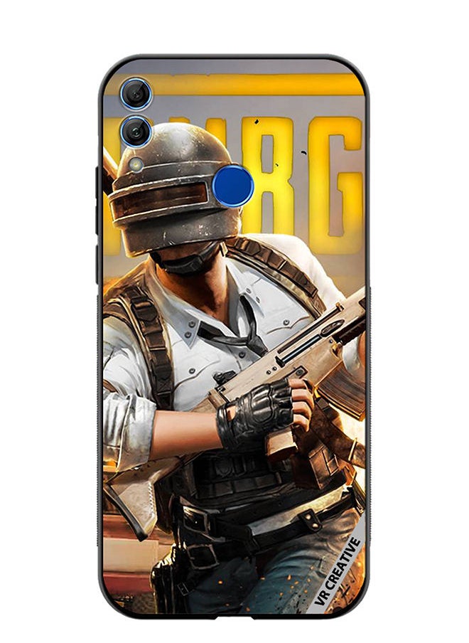 VR CREATIVE - Protective Case Cover For Honor 10 Lite Pubg Design Multicolour - Image 1