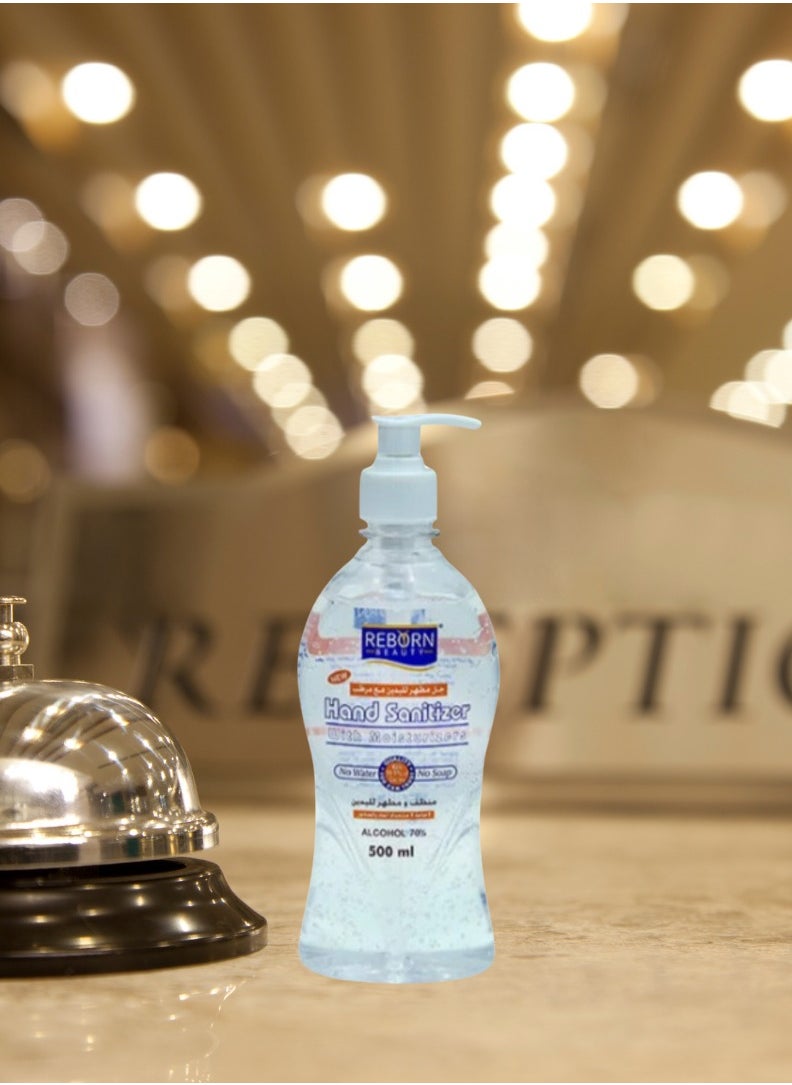 Reborn Beauty Hand Sanitizer Gel with Moisturizer 500ml