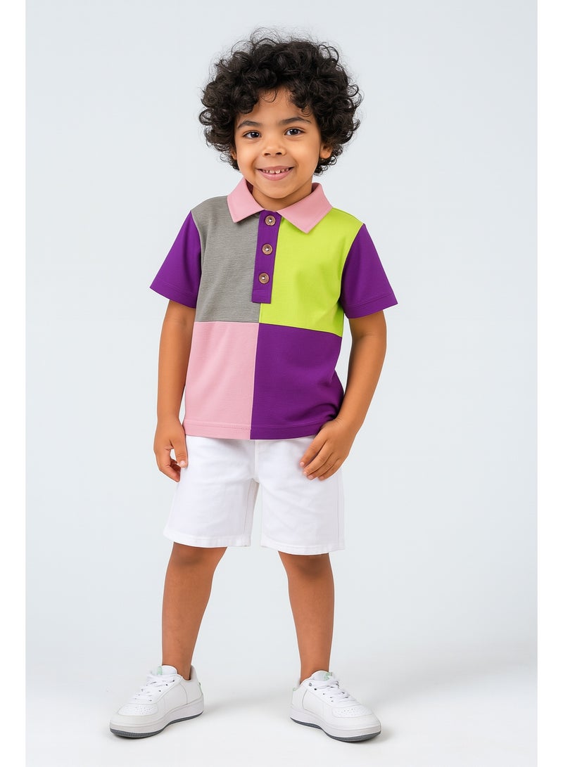 Nanaz Boy Polo T-shirt - Image 3