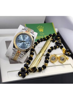 Klex Clix set for men, battery, watch, pen, and cufflinks 