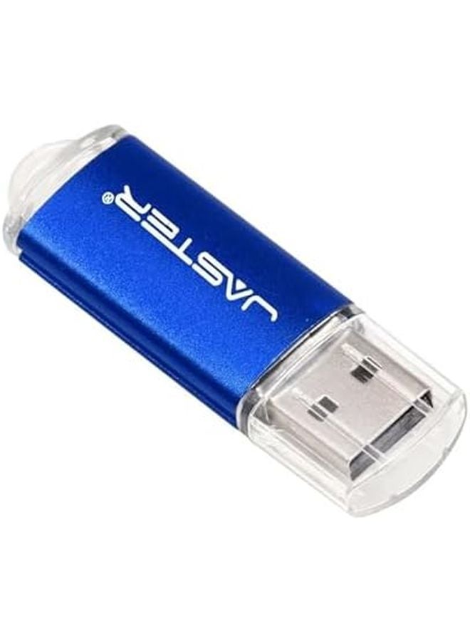 8GB Blue USB Flash Drive Memory Stick Free Key Chain Business Gift Pen Drive - Image 2