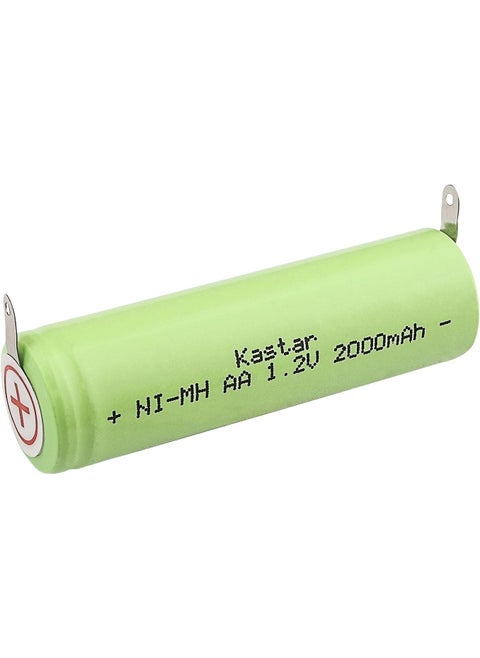 Kastar Rechargeable Shaver Battery Pack AA 1.2V 2000mAh Fits Braun, Norelco, Remington Shaver Models and Others (deatil Compatible Models Please Search The Below Description)