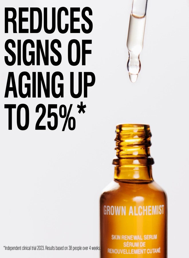 Grown Alchemist Skin Renewal Anti Aging Serum. With Ashwagandha, Niacinamide & Hyaluronic Acid. Hydrating, Firming for Dark Spots & Wrinkles (25ml) - Image 4