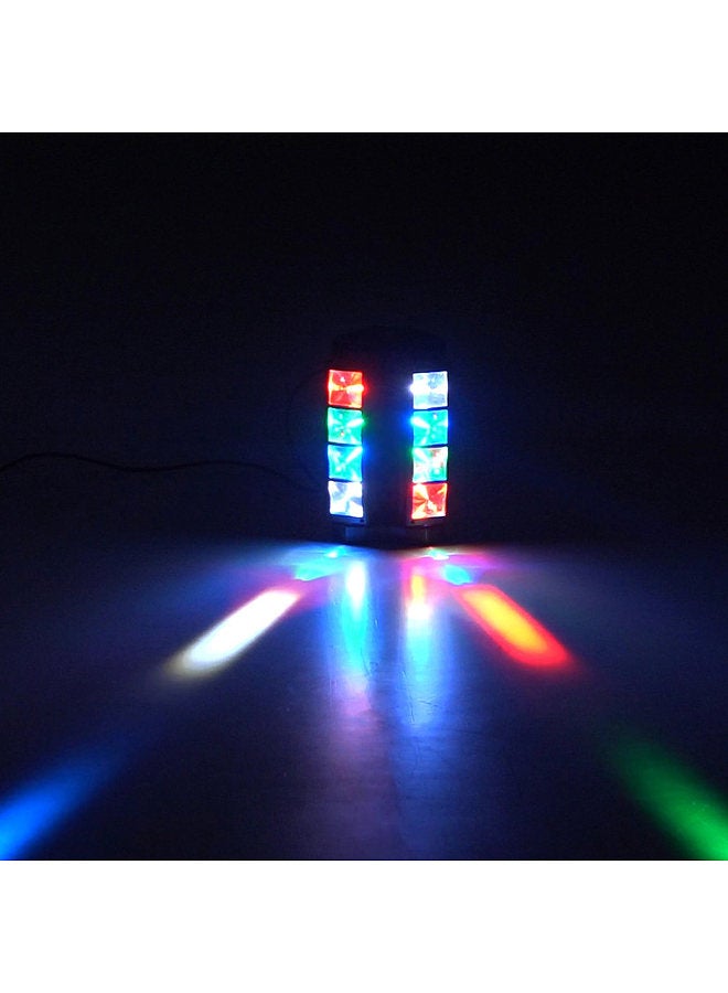 Generic 90W RGBW 7 / 13 Channels LED DMX512 Sound Activated Auto Running Mini Spider Stage Beam Light Head Moving Rotatable Effect Lamp with Signal Line for Disco KTV Club Party  - Image 2