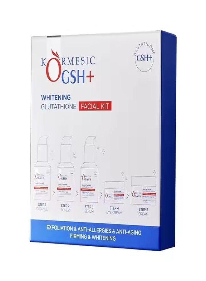 JOMTAM Whitening Glutathione Facial Kit, 5-Step Exfoliation and Firming Treatment - Image 4