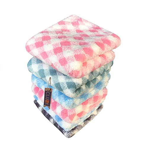 CLUZE Microfiber Face Towel/Handkerchief for Kids/Women/Girls - Baby Shower Gift - Super Soft, Absorbent Hanky (Set of 6pc) (H-D11) - Image 1