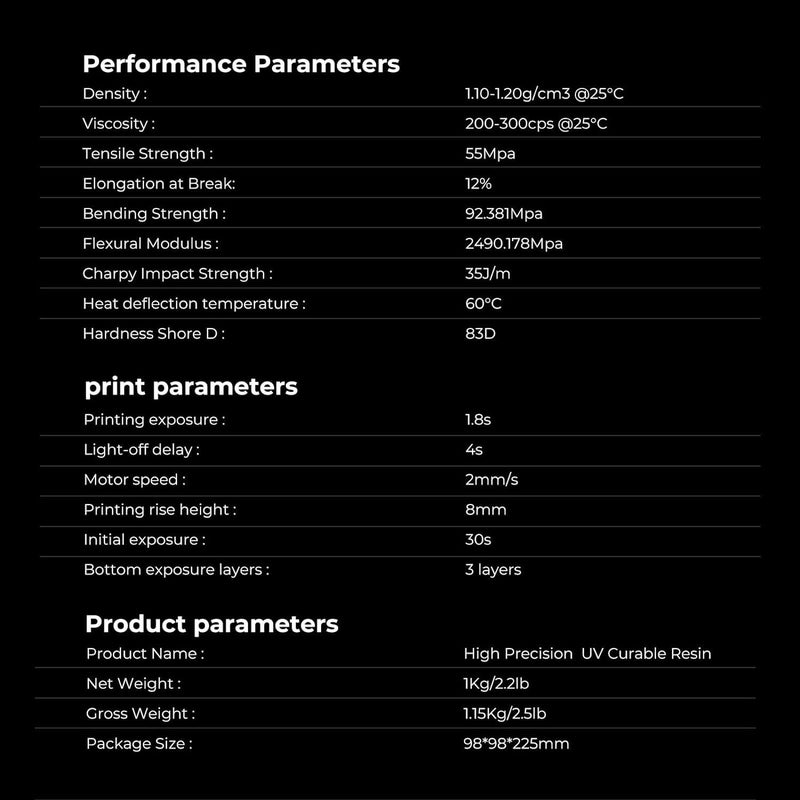 3idea CR 8K Resin, 1kg(2.2lbs) 3D Printer Resin High Precision for 8K/10K/12K LCD 3D Printing 405nm UV-Curing Resin, Low Shrinkage, Showcase Models & Works (Skin) - Image 5