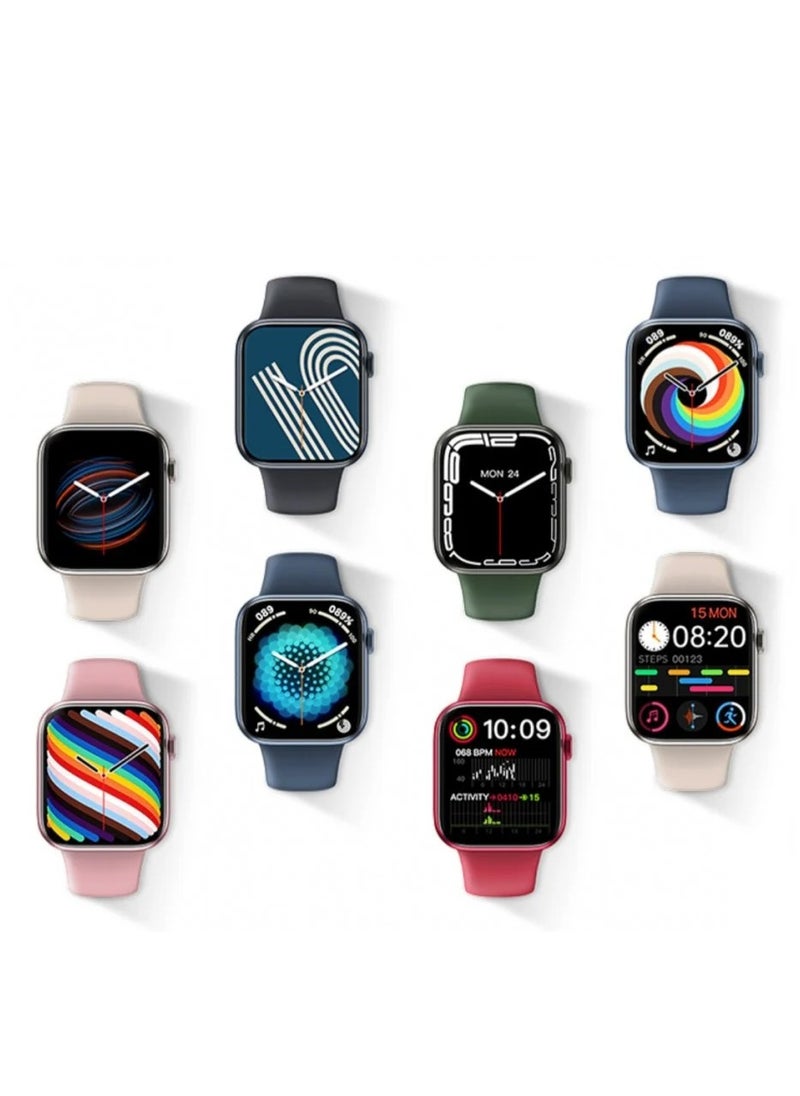 Smart Watch - The seventh edition smart watch features a password lock feature to ensure security, navy blue color 45 - Image 1