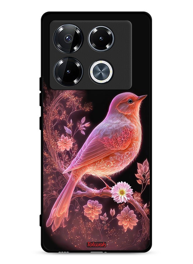Tolwak Infinix Note 40 Pro 5G Protective Case Cover Cute Bird Art - Image 1