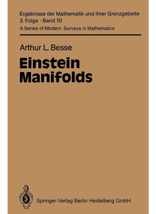 Einstein Manifolds