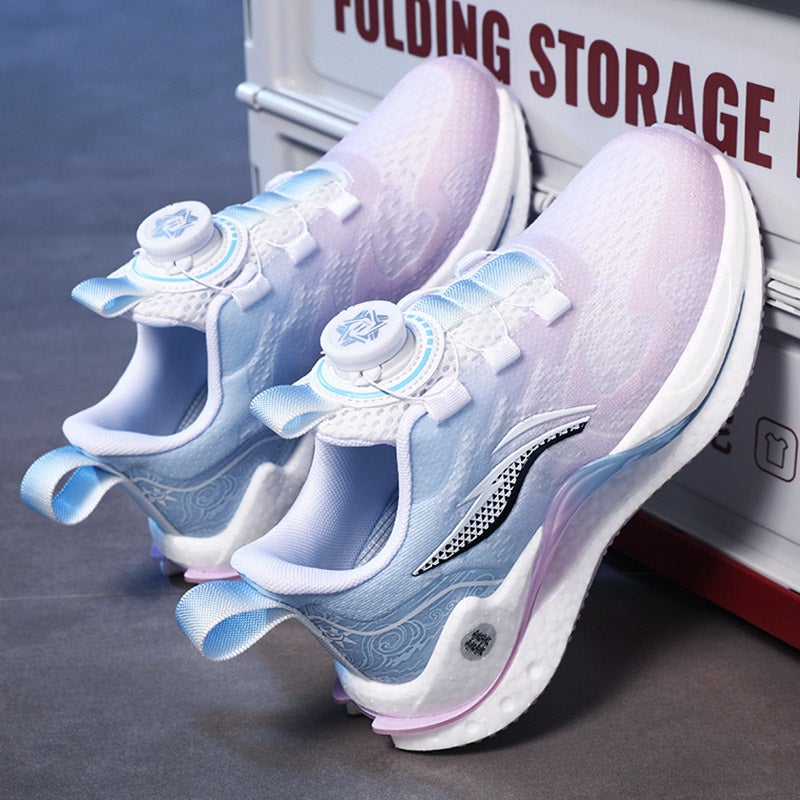 Li I Ning Girls Shoes Winter Children'S Sneaker Students Running Shoes Fleece-Lined Two Cotton Shoes - Image 3