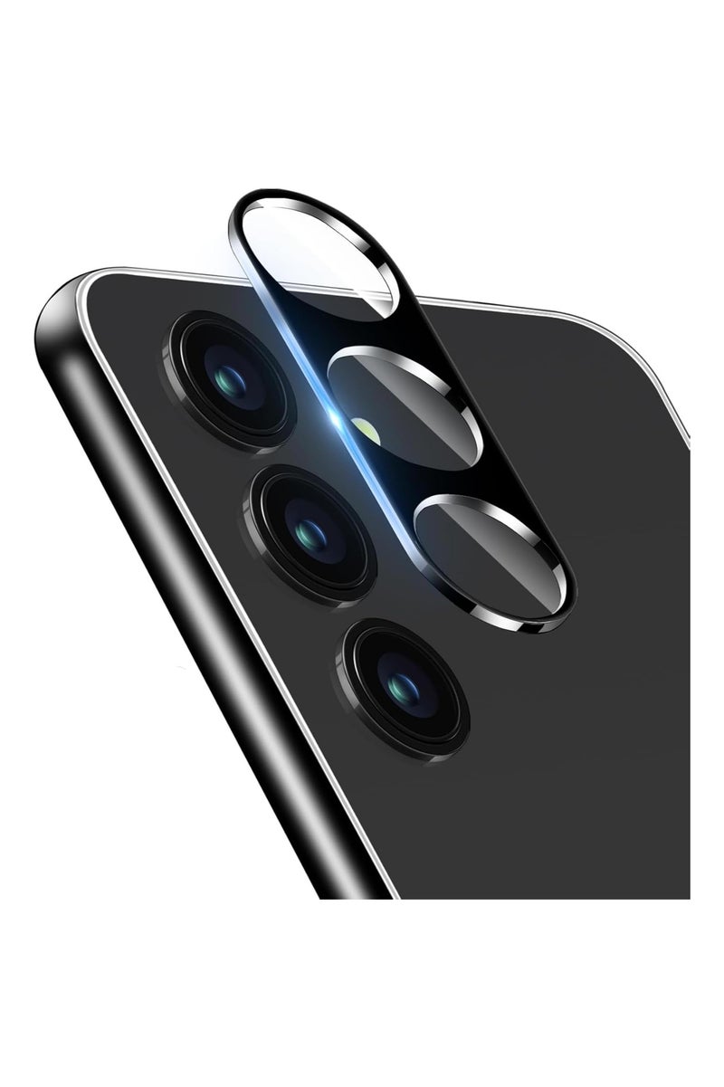 Samsung Galaxy A15 Camera Lens Protector Tempered Glass Screen Protector HD [Full Coverage][Anti-Scratch] Drop Protection Ultra Clear/Thin Lens Case - Black - Image 1