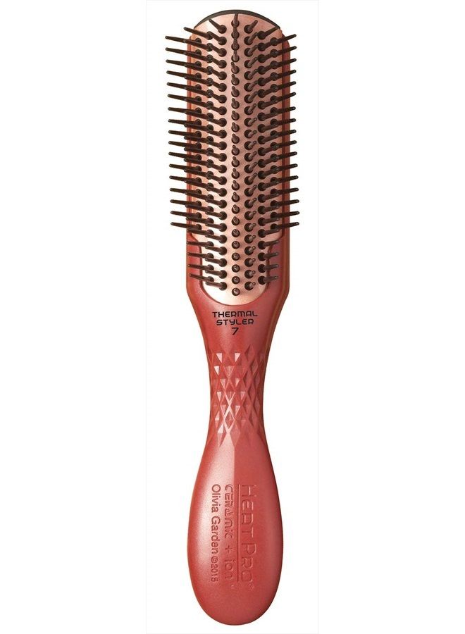 Olivia Garden Heat Pro Ceramic + Ion Thermal Styler Brush, 7 - Image 1