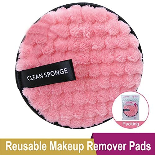 Tiny Deal EcoFriendly ReUsable MultiPurpose MakeupRemoving and Facial Cleansing Pads for Removing Makeup FacePack Facial Pack of 2 - Image 2