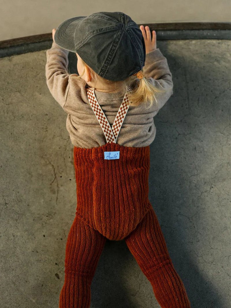 Children'S Weightlifting Pants 2025 Baby Pants Boys And Girls Baby Warm Style Overalls - Image 3