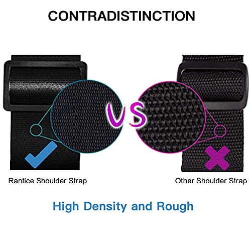rantice Adjustable removable shoulder straps for Tablet Case (Black) - Image 4