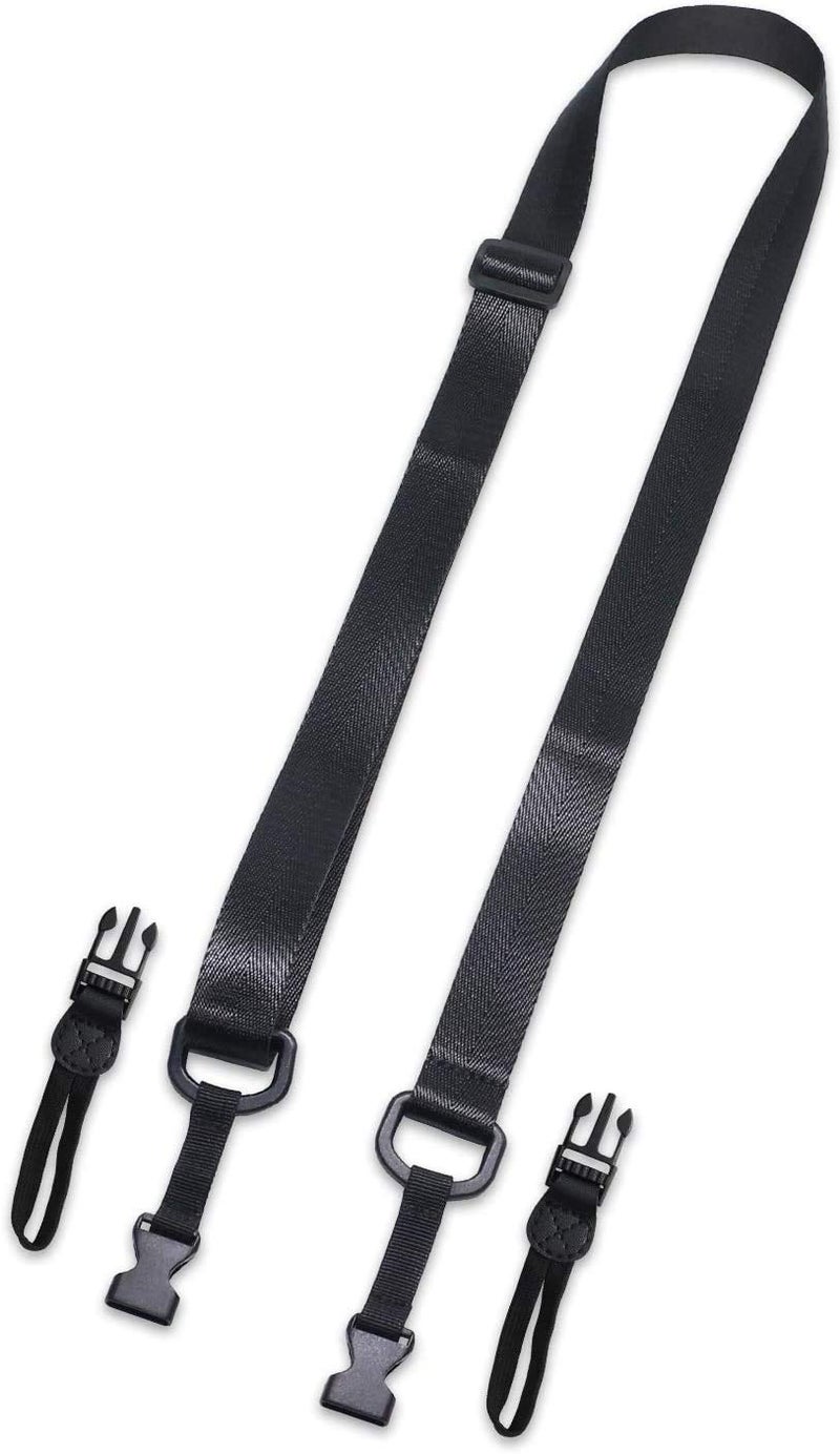 rantice Adjustable removable shoulder straps for Tablet Case (Black) - Image 1