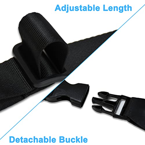 rantice Adjustable removable shoulder straps for Tablet Case (Black) - Image 5