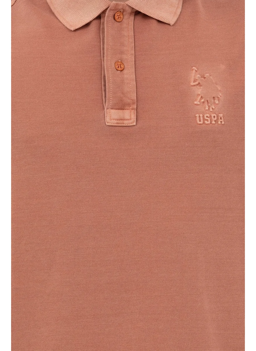يو اس بولو اسن BASE. Polo Assn. Polo Neck Regular Fit Powder Men's T-Shirt 1573851