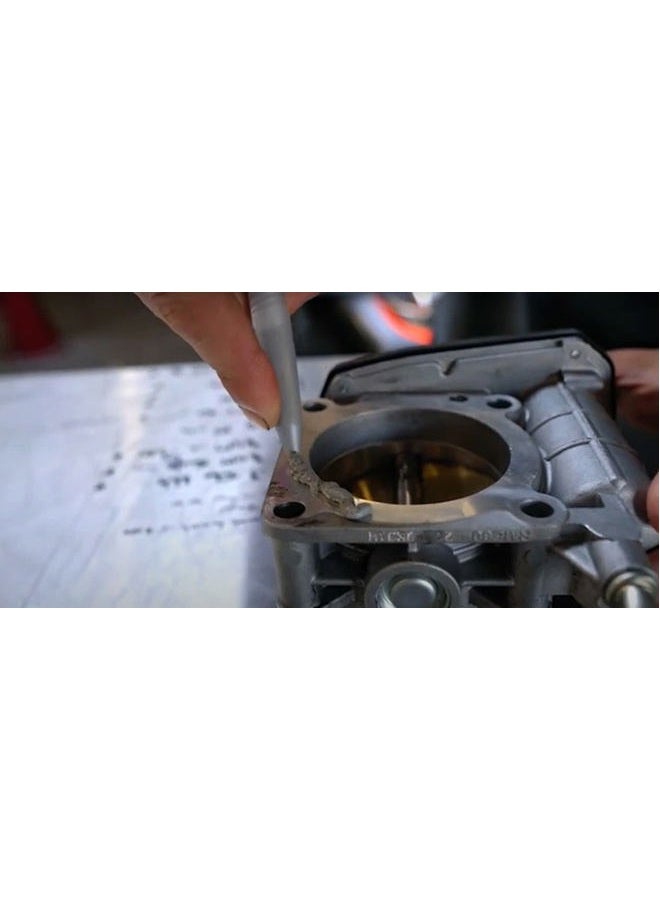 Permatex 22074 صمغ سيليكوني rigid عالي العزم Ultra Grey، آمن للمستشعر وغير تآكلي، لتطبيقات مقاومة للعزم العالي والاهتزاز، 0.5 أونصة - Image 4