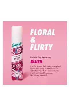 Batiste Batiste Pack Of 2 Dry Shampoo Floral And Flirty Blush 200ml  - Image 4