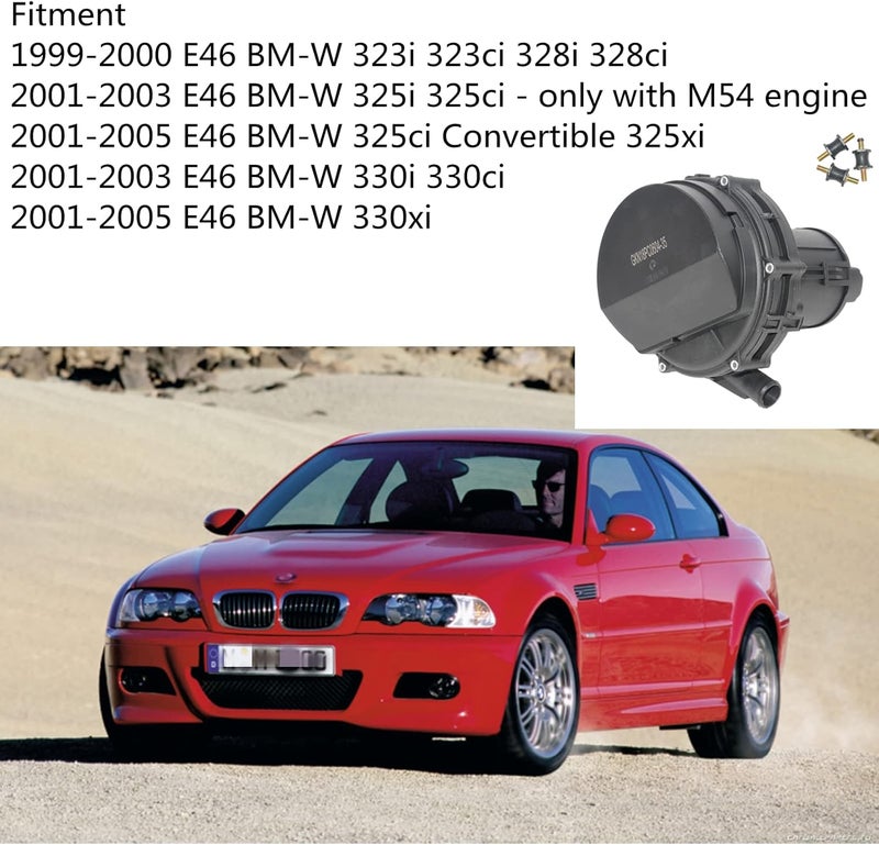 AKWH 11727553056 مضخة حقن الهواء الثانوية لطرازات بي إم دبليو E46 من 1999 إلى 2005 - Image 3