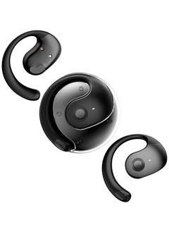 Letv Bluetooth 5.4 Chip, Air Conduction True Wireless Headphones, 16.6mm Large Drivers, Ultra-Lightweight Sporty With Earhooks For Running, Fitness, Compatible With IPhone And Android- Black  - Image 1