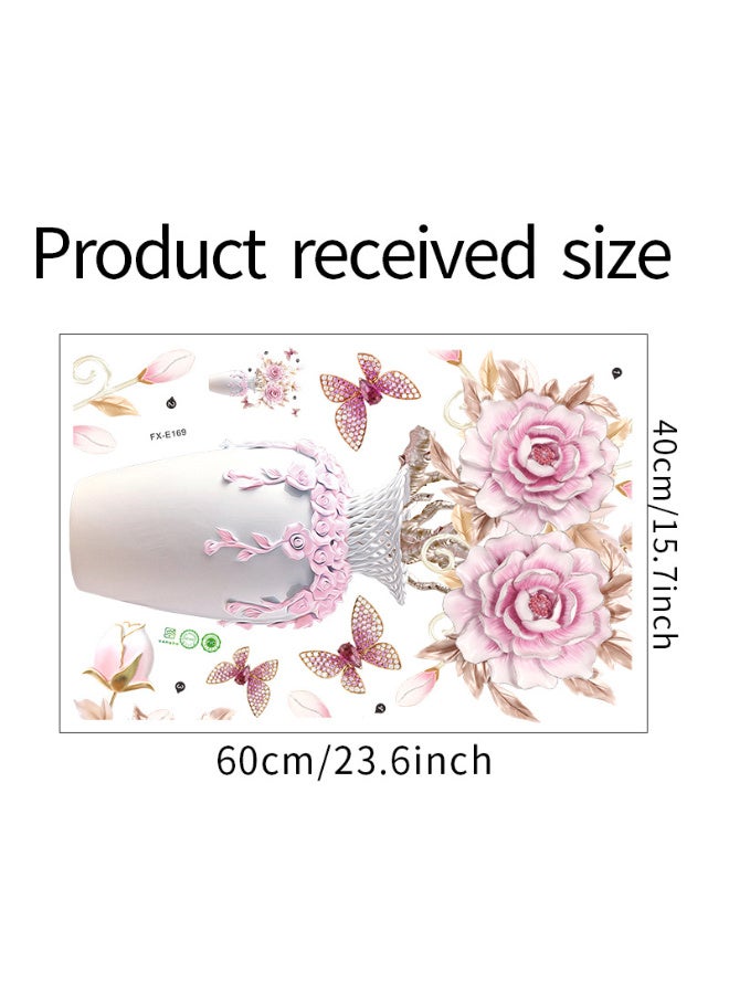3D Vase Wall Stickers Large Decorative Wall Decals Living Room Bedroom Home Decor DIY Room Decoration - Image 5
