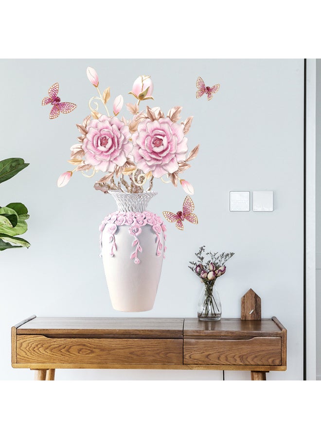 3D Vase Wall Stickers Large Decorative Wall Decals Living Room Bedroom Home Decor DIY Room Decoration - Image 4