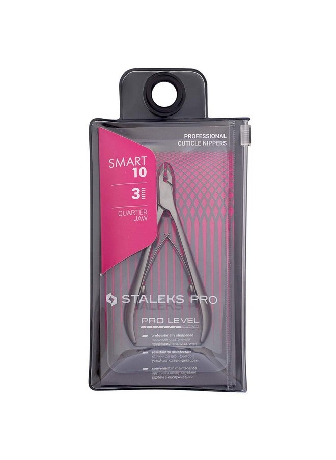 STALEKS PRO Smart 10 Professional Cuticle Cutter 3 Mm Blade  - Image 5