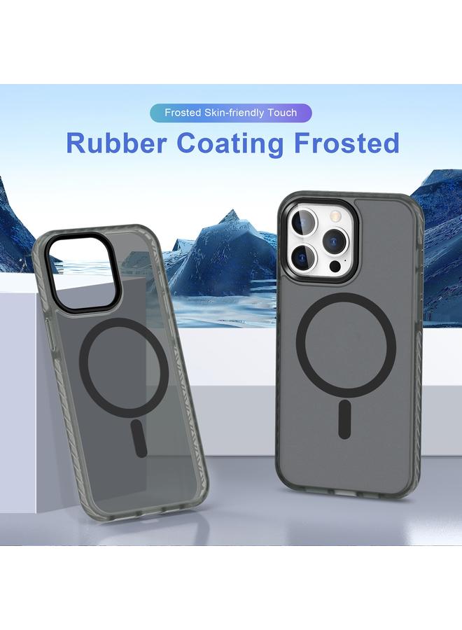 اس-توب جراب لهاتف iPhone 15 Pro مصنوع من الجلد ومقاوم للصدمات مع وسادة هوائية من MagSafe - Image 2