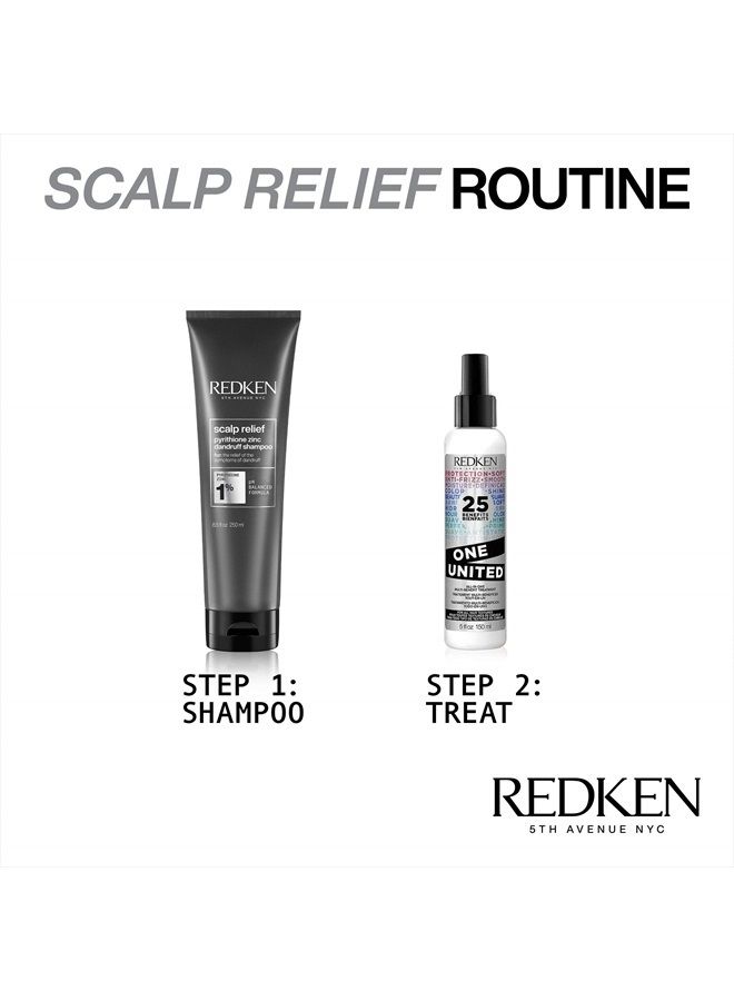 REDKEN شامبو ريدكين سكالب ريليف للتحكم في قشرة الرأس | للتحكم في قشرة الرأس | يهدئ فروة الرأس ويتحكم في قشرة الرأس | تم اختباره من قبل أطباء الجلدية | 8.5 أونصة سائلة. - Image 4