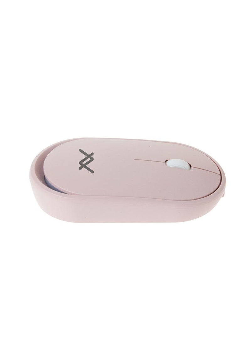 LAVVENTO L'AVVENTO Dual Mode Bluetooth - 2.4GHz Mouse with Re-Chargeable Battery - Pink MO18P  - Image 3