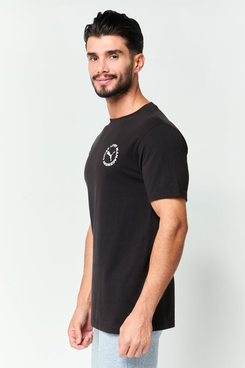 Puma x LMC Men Sportswear Fit Short Sleeve Outdoor T-Shirt, Black - Image 2