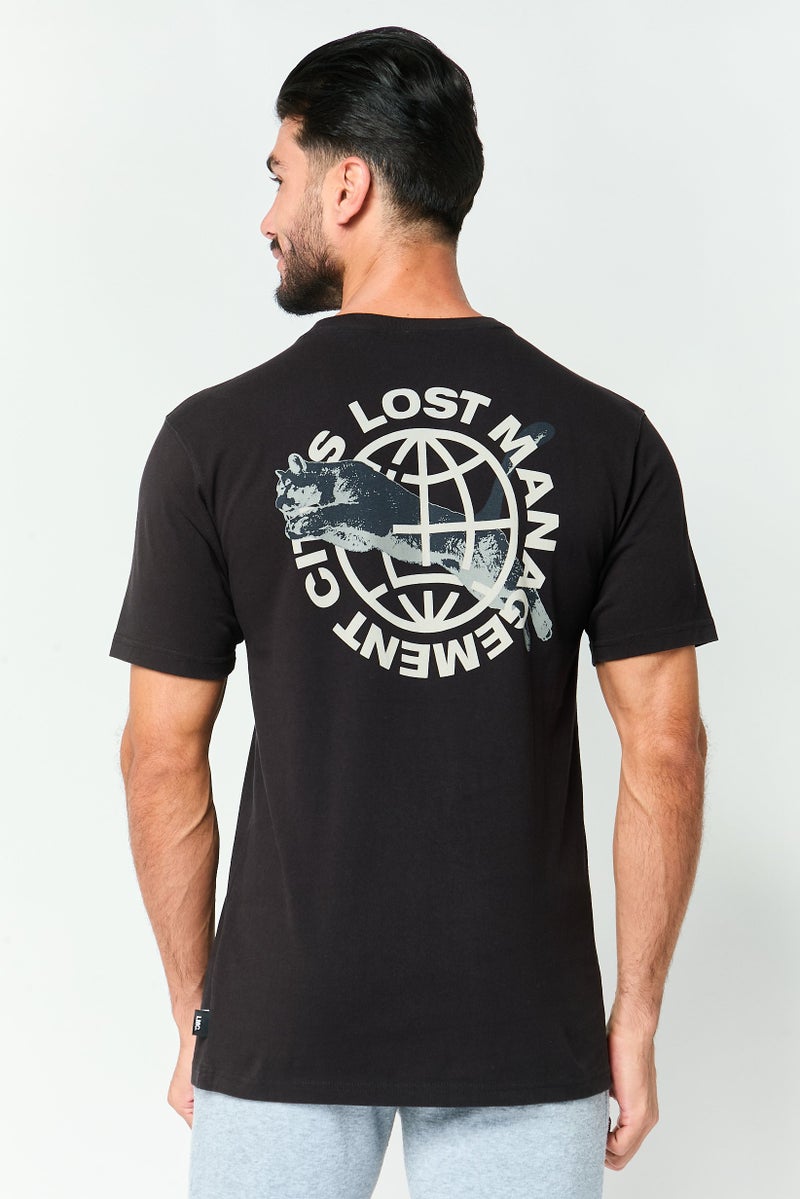 Puma x LMC Men Sportswear Fit Short Sleeve Outdoor T-Shirt, Black - Image 4