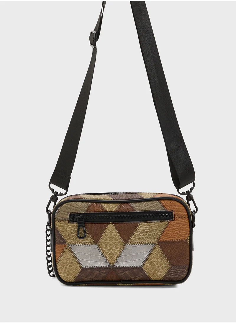 Robert Wood Casual Crossbody Messenger Bag